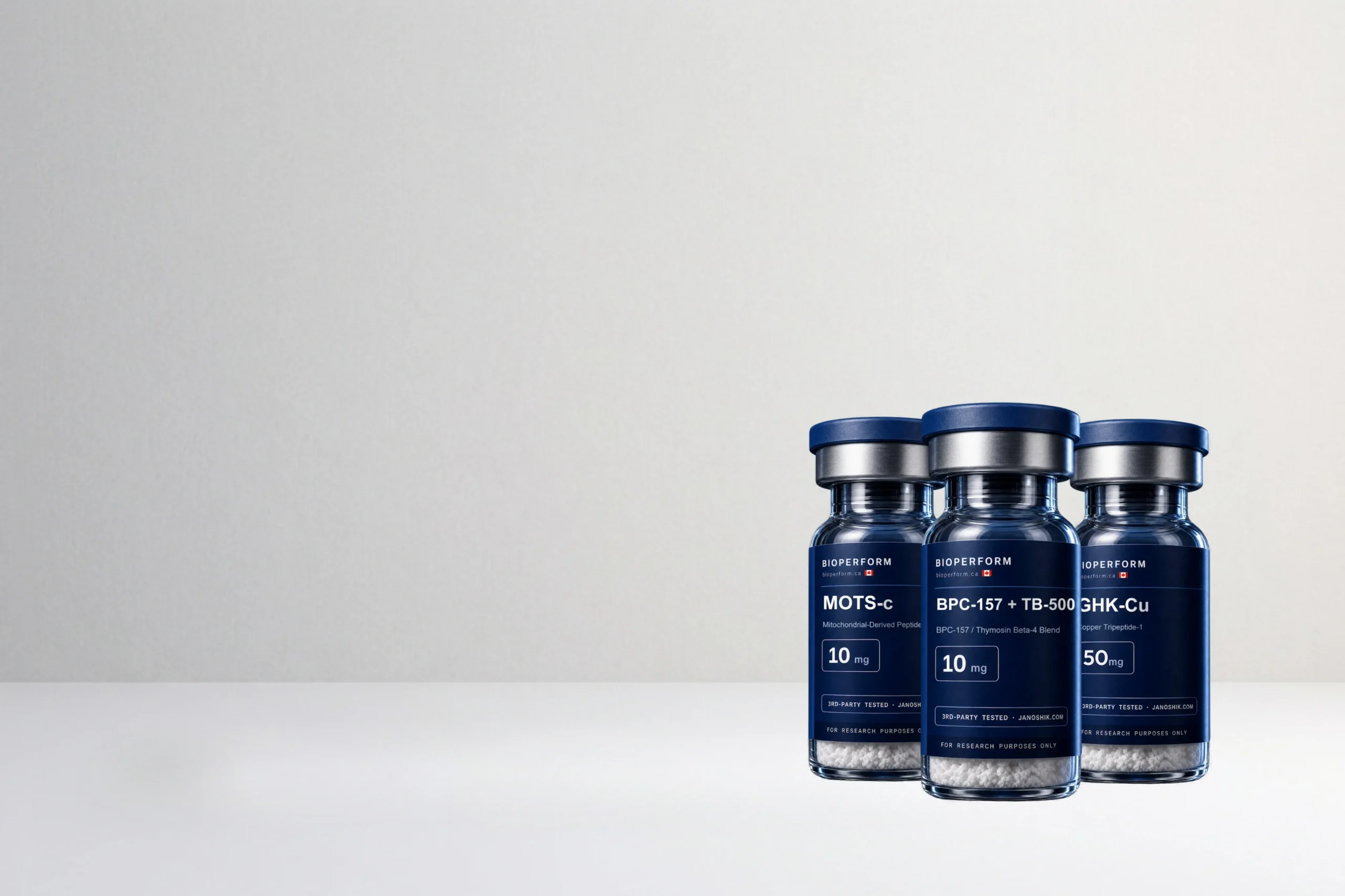 BioPerform Premium Canadian Peptides Hero Banner